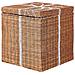 Set Di 3 Scatole Rattan Marrone Cadeau - Foto miniatura 4