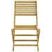 Sedie Giardino Pieghevoli 4 Pz 48,5x61,5x87 Cm Massello Acacia - Foto miniatura 6