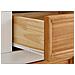 Selma Credenza Con 4 Cassetti E 1 Anta In Pino Bianco E Cera Antimacchia - Foto miniatura 7