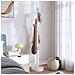 Appendiabiti Bianco 172 Cm In Ferro Verniciato A Polvere - Foto miniatura 2