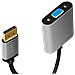 CDA0109 adattatore per inversione del genere dei cavi DisplayPort VGA Nero, Grigio - Foto miniatura 2
