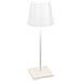 Lampada A Led Da Tavolo Poldina L Desk Bianca Ricaricabile E Dimmerabile Con Batteria Fino A 12 Ore - Foto miniatura 1