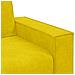 Divano Sedia Giallo 60 cm Velluto - Foto miniatura 6
