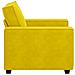 Divano Sedia Giallo 60 cm Velluto - Foto miniatura 8