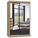 IGA 120 ART A KPL armadio /guardaroba per camera da letto 7 ripiani 2 porta /porte Quercia - Foto miniatura 1