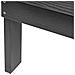 Panchina Da Giardino Adirondack 125 Cm Grigio Scuro - Foto miniatura 6