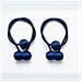 Fermagli Magnetici Per Tende, Nessun Trapano Richiesto, Stile Moderno Navyblue - Foto miniatura 1