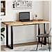 Piano Tavolo Rettangolare 120x60x4cm Legno Massello di Acacia - Foto miniatura 2