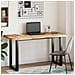 Piano Tavolo Rettangolare 120x60x4cm Legno Massello di Acacia - Foto miniatura 3