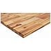 Piano Tavolo Rettangolare 120x60x4cm Legno Massello di Acacia - Foto miniatura 9