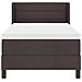 Letto box spring con materasso Marrone Scuro 90 x 190 cm - Foto miniatura 8