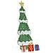 Albero di Natale Illuminato con 3 Scatole Regalo 2D Bianco Caldo - Foto miniatura 1