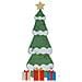 Albero di Natale Illuminato con 3 Scatole Regalo 2D Bianco Caldo - Foto miniatura 6