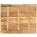 Piano per Tavolo 90x80x2,5 cm Rettangolare Legno Massello Mango - Foto miniatura 5