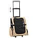 Carrello per Animali 3 in 1 Design Sabbia 48x32x (57-106) cm Tessuto Oxford - Foto miniatura 7