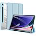Cover per Galaxy Tab S10 FE - Pelle /PU, Blu - Foto miniatura 1