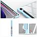 Cover per Galaxy Tab S10 FE - Pelle /PU, Blu - Foto miniatura 4
