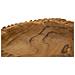 Ciotola Svuotatasche Garit In Teak Riciclato Scolpito Ø 32x11 Cm — Pezzo Unico - Foto miniatura 4