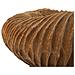 Ciotola Svuotatasche Garit In Teak Riciclato Scolpito Ø 32x11 Cm — Pezzo Unico - Foto miniatura 5