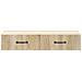 Tavolino da Parete Laterale Rovere Sonoma 87,5 x 34,5 x 17 cm - Foto miniatura 4