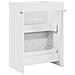 Mobiletto da Bagno Sotto Lavabo Bianco 56 x 37,5 x 81 cm - Foto miniatura 5