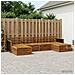 Set divani 6 pcs Legno di Acacia Massello - Foto miniatura 2
