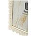 Cornice Portafoto Light Leaf In Resina Crema Con Foglie 20x25 - Foto miniatura 4