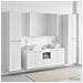 Set di mobili per il bagno 6 pcs Bianco - Foto miniatura 4