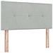 Letto con Contenitore Grigio Chiaro 120 x 200 cm Velluto - Foto miniatura 4