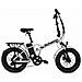Fat Bike Pieghevole 20'' Telaio Acciaio 250w 36v 10.4ah Silver - Foto miniatura 1