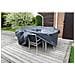 Telo copertura in polietilene per mobili da giardino 90x225x143 cm colore grigio scuro - Foto miniatura 2