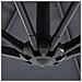 Ombrellone A Sbalzo Ottagonale Diametro 300cm Grigio Scuro Ravenna - Foto miniatura 23