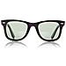 Occhiali Da Sole Lifestyle 0rb4340 Wayfarer - 50mm Nero Crystal Verde (default, Nero) - Foto miniatura 3