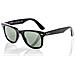 Occhiali Da Sole Lifestyle 0rb4340 Wayfarer - 50mm Nero Crystal Verde (default, Nero) - Foto miniatura 1