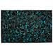 Tappeto In Pelle Nero / Turchese 140 X 200 Cm Atalan - Foto miniatura 6