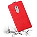 Custodia Compatibile Con Zte Axon 7 In Rosso Mela - Coperchio Protettivo In Design Flip Con Chiusura Magnetica - Foto miniatura 7