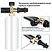Regolabile Bottiglia Di Schiuma Cannone 1 Litro Neve Schiuma Lance Dispenser Di Sapone Ugello Karcher K Series K2 K3 K4 K5 K6 K7 Idropulitrice - Foto miniatura 2