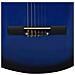 Chitarra Classica Per Principianti Con Custodia Blu 3/4 36"" - Foto miniatura 8
