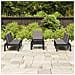 Set Divani Da Giardino Con Cuscini 4 Pz In Plastica Grigio - Foto miniatura 1