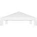 Copertura Superiore per Gazebo 270 g / m² 3x3 m Bianca - Foto miniatura 2