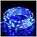 Filo Di Micro Lucine A Led 40 M 400 Led Blu 8 Funzioni - Foto miniatura 2