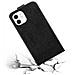 Custodia Compatibile Con Apple Iphone 12 Mini In Nero Di Notte - Coperchio Protettivo In Design Flip Con Chiusura Magnetica - Foto miniatura 5
