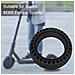 Pneumatico Antiforatura Xiaomi M365 Scooter 8.5"" Nero 2-pack - Foto miniatura 3