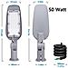 Aigostar Lampione Led Ip65 Impermeabile Ik07 Per Parcheggio Luce Per Strada Scuola - 200 Watt - Foto miniatura 1