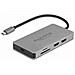 87004 Replicatore Di Porte E Docking Station Per Notebook Cablato Usb 3.2 Gen 1 (3.1 Gen 1) Type-c Grigio - Foto miniatura 1