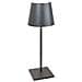 Lampada A Led Da Tavolo Poldina L Desk  Grigio Scuro Ricaricabile E Dimmerabile Con Batteria Fino A 12 Ore - Foto miniatura 1