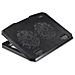 Black Metal base di raffreddamento per laptop 39,6 cm (15.6") Nero - Foto miniatura 2