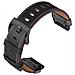 Cinturino In Vera Pelle Per Garmin Fenix 8/7x/7/6/5/965 Black 26 Mm - Foto miniatura 2