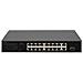 Switch PoE Fast Ethernet a 16 porte, 2 uplink Gigabit (RJ45/SFP) - Foto miniatura 4