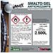 Maxmeyer - Imax Smalto Gel Decorativo Antichizzantegrigio Ghisa Lt 2,5 - Foto miniatura 3
